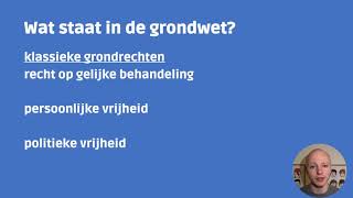 VWO  Rechtsstaat  Grondwet en grondrechten H2 [upl. by Harrie]