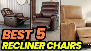 Best Recliner Chairs for 2024 Top Picks for Every Budget [upl. by Oninrutas]