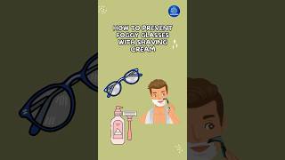 How to Prevent Foggy Glasses with Shaving Cream shorts hacks glasses shavingcream [upl. by Allenotna]