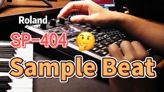 A Real Simple Sample BeatRoland so404Koala SamplerNektar GX mini [upl. by Gimble119]