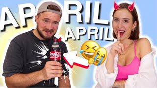 EASY APRIL SCHERZE 😆7 Pranks zum 1 April 😅 2024  Cali Kessy [upl. by Enyehc]