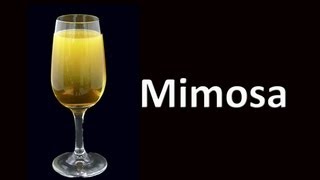 Mimosa Cocktail Drink Recipe HD [upl. by Jit311]