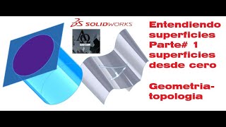 Superficies desde cero con solidworks tutorial1 desde cero👌 [upl. by Careaga]