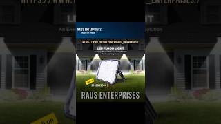 Best Flood light ever in Rausenterprises7Floodlight LEDlights Bulbs RGBlights [upl. by Ahsetal]