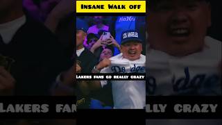 Dodgers Walk Off Grand Slam  basketballshorts [upl. by Richie]