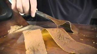 Using a Heatgun to Remove Varnish from an Old Wooden Boat [upl. by Lowery]