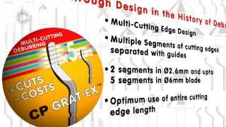 Introduction to Multi Cutting Edge Deburring Tools [upl. by Casta60]