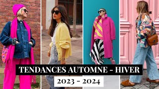 TENDANCES MODE AUTOMNE HIVER 20232024 [upl. by Elinad]