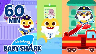 Baby Shark What Do You Want to Be  Compilation  Hero Police amp Doctor  Baby Shark Official [upl. by Eniamrehs]