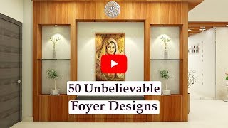 50 Unbelievable Foyer Designs  Foyer Area Decoration Ideas  Entrance Hall  Interior Designing [upl. by Raul923]