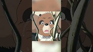 The raccoons awakened humanity’s awareness of the need to protect nature😭part4❤️ shorts anime [upl. by Nnylyaj]