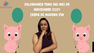 HOROSCOPO CHINO MES DE NOVIEMBRE 2024 estrellasvoladoras fengshui bazi [upl. by Soelch576]