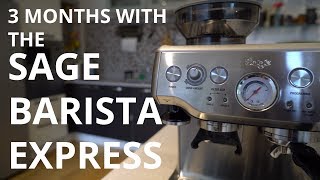 3 Months With The Sage  Breville Barista Express  Breville Barista Express Review [upl. by Thomson]