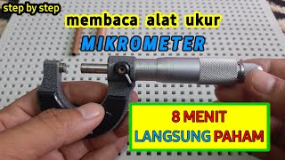 Cara mudah membaca mikrometer sekrup  step by step [upl. by Rosemonde928]