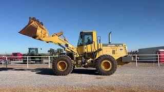 Entz Auction amp Realty – LOT 8947  KOMATSU WA380 WHEEL LOADER [upl. by Lleneg]