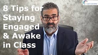 8 Tips for Staying Engaged amp Awake in Class [upl. by Creigh37]