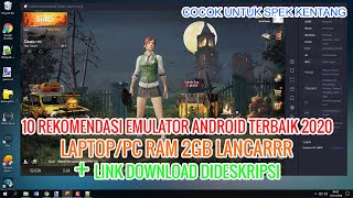 10 Rekomendasi Emulator Android Terbaik 2020 Ringan Untuk PC dan Laptop [upl. by Nnaitsirk]