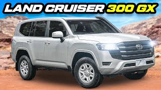 Is the base 300 Series the best Toyota Land Cruiser LC300 GX 2022 review [upl. by Kenimod]