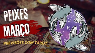 Peixes ♓ Março Uma conquista tão esperada  Uma revelação que bagunça com os sentimentos tarot [upl. by Inattirb557]