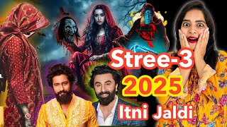 Stree 3 Release Date Announcement [upl. by Kinelski]