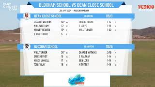 The Cricketer Schools Hundred  The Cricketer Schools Hundred  Bloxham School v Dean Close School [upl. by Laynad]