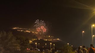 Jebel Hafeet  National Day Fireworks  Public Holiday UAE  Family Outing  Vlog Alain  Fun Time [upl. by Chenay858]