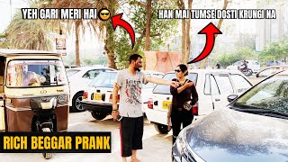 Rich Beggar Single Prank On Cute Girl  Gone Wrong Badly  Corrupt Tuber  Full Masti Tv  2024 [upl. by Katrine]