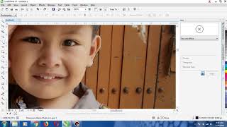 Tutorial crop foto menggunakan bezier tool cepat dan mudah di CorexDrawX7 [upl. by Akimal]