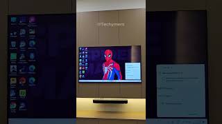 Laptop ko TV se connect krlo Wirelessly 🛜 viral technology samsung [upl. by Blythe]