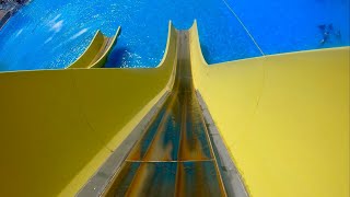 4K SPLASH POV  AQUOPOLIS VILLANUEVA DE LA CAÑADA [upl. by Anaizit]