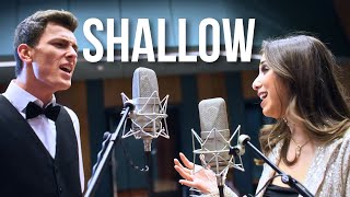 Shallow  Lady Gaga Bradley Cooper Dual Harmony Duet Cover [upl. by Wendeline]