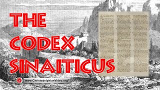 The Codex Sinaiticus [upl. by Kovar70]