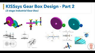 KISSsys Gear Box Design Part 2 Tutorial [upl. by Aleacin256]