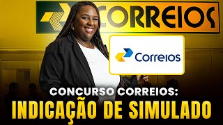 Concurso Correios Indicação de simulado [upl. by Alleber]