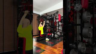 ULTIMATE HOME GYM  Shoulder training on TYTAX shoulder motivationalquotesoftheday motivation [upl. by Mohamed]