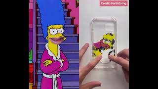 voice impression Marge Simpson The phone case [upl. by Ettecul]