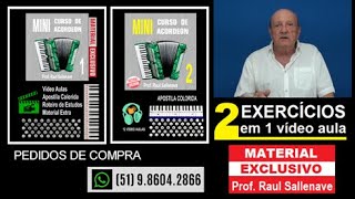 CURSO DE ACORDEON  Agilidade nos dedos das mãos direita e esquerda [upl. by Tongue990]