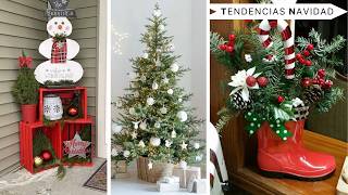 TENDENCIAS MODERNAS NAVIDAD 2024 COMO DECORAR TU CASA CHRISTMAS DECOR Design Trends HOME DECOR [upl. by Einoj580]