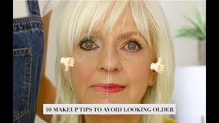 10 MAKEUP TIPS  HOW TO AVOID LOOKING OLDER [upl. by Odraude]