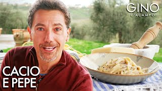 Ginos Authentic Cacio e Pepe Recipe  Gino D’Acampo [upl. by Yoccm]