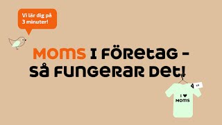 Moms i företag – så fungerar det [upl. by Aay349]