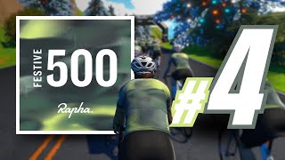 50km ALLCAT Crit Race on Zwift for Day 4 Festive 500 Livestream 🔴 [upl. by Odnala]