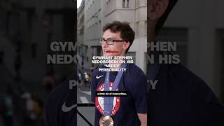 Gymnast Stephen Nedoroscik on his nerdy personality [upl. by Nahtiek691]