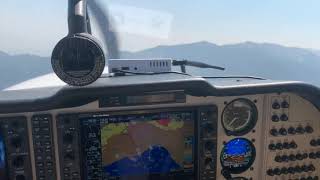 GI275 Flight in a Mooney Acclaim [upl. by Saiff905]