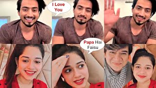 Faisu And Jannat Zubair LIVE Video Today  MR Faiisu  Jannat Zubaiir Rahmani  New Song  TikTok [upl. by Ennahtebazile38]