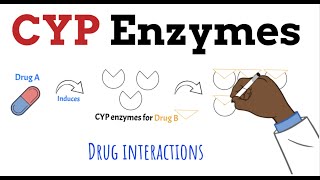 CYP450 Enzymes Drug Interactions MADE EASY in 5 MINS [upl. by Aisylla]