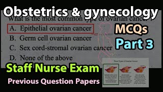 Obstetrics and gynaecology nursing questions MCQS [upl. by Anihtyc]