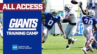 All Access Giants Training Camp  Interviews Brian Daboll amp Jalin Hyatt Tommy DeVito Micd Up [upl. by Nuahc]