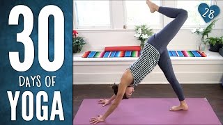 Day 28  Playful Yoga Practice  30 Days of Yoga [upl. by Ellocin]