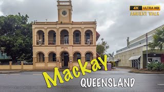 Mackay Queensland  4K Ambient Walk [upl. by Suinuj424]